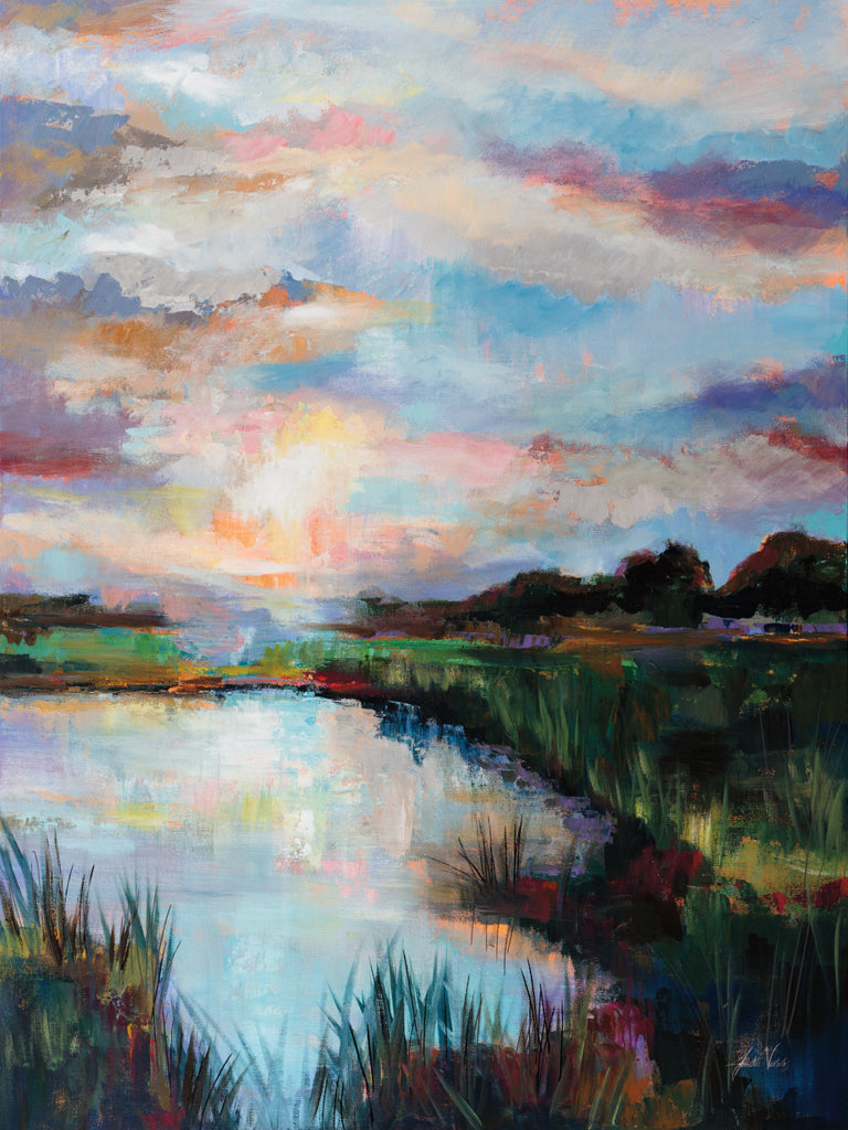 Reproduction of Ease by Jeanette Vertentes - Wall Decor Art