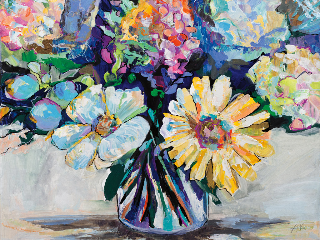 Reproduction of Exciting Times by Jeanette Vertentes - Wall Decor Art