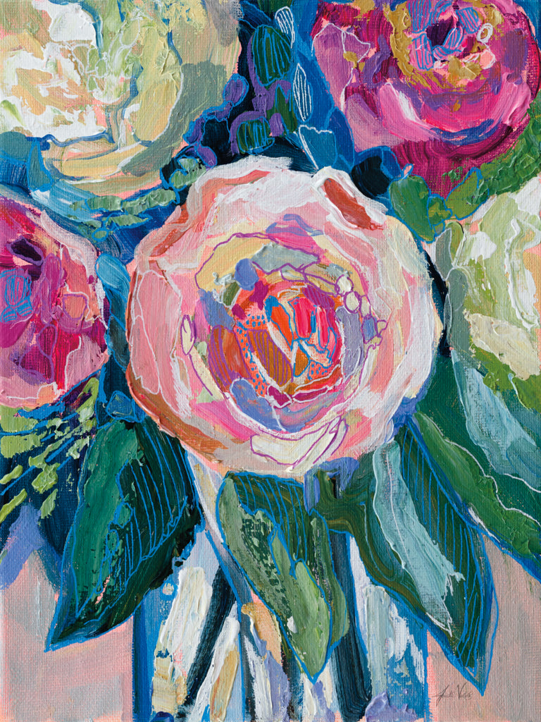 Reproduction of Fierce by Jeanette Vertentes - Wall Decor Art