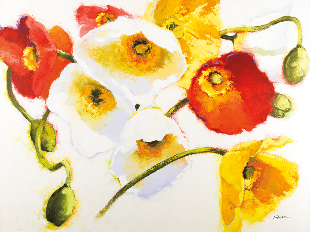 Reproduction of Sunny Vibration by Shirley Novak - Wall Decor Art