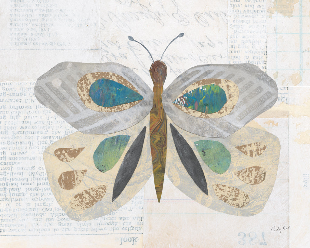 Reproduction of Gentle Butterfly I by Courtney Prahl - Wall Decor Art