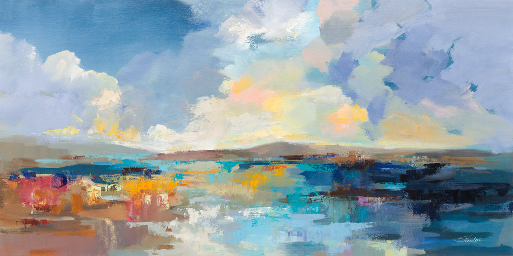 Reproduction of Seaside Sunset by Silvia Vassileva - Wall Decor Art