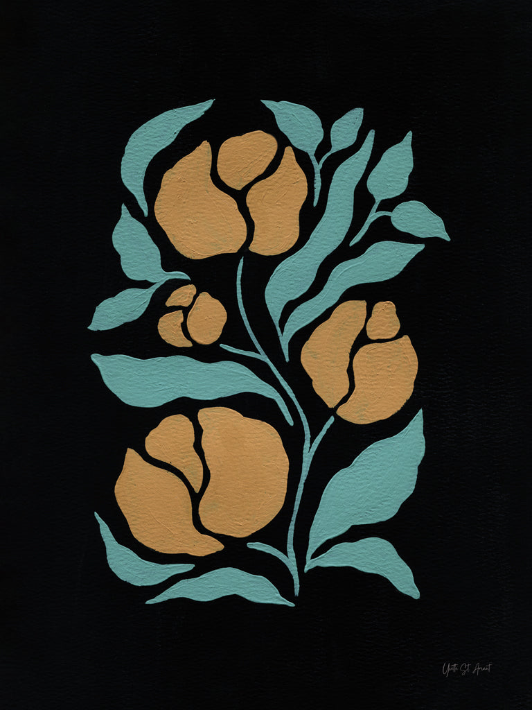 Reproduction of Boho Florals I by Yvette St. Amant - Wall Decor Art