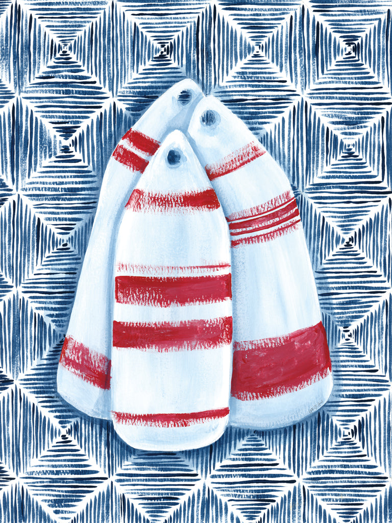 Reproduction of Nautical Buoys by Yvette St. Amant - Wall Decor Art