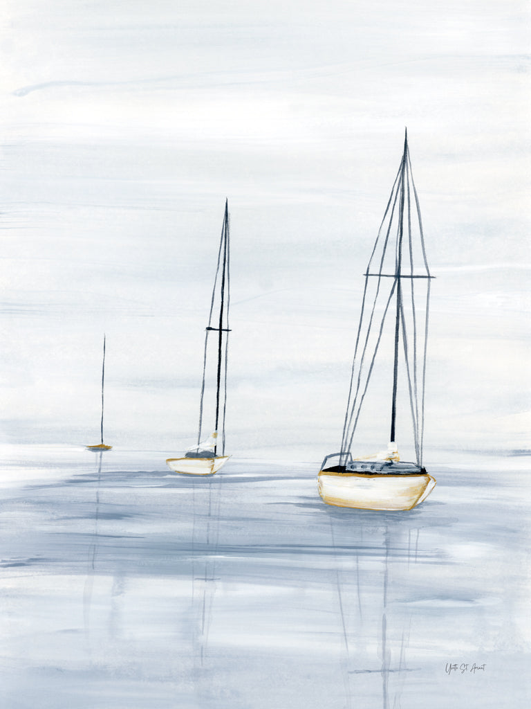 Reproduction of Ready at the Regatta by Yvette St. Amant - Wall Decor Art