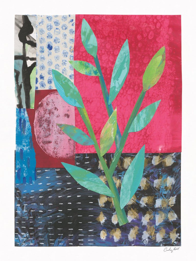 Reproduction of Patchwork Plants I by Courtney Prahl - Wall Decor Art