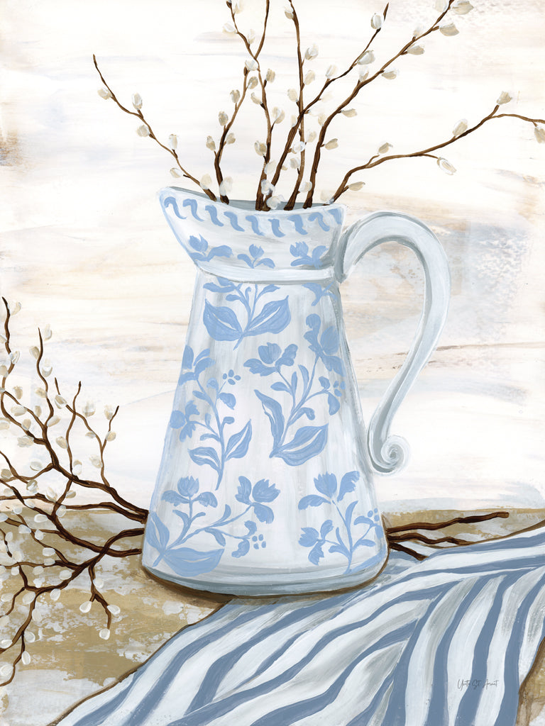 Reproduction of Chantilly Cottage Vase by Yvette St. Amant - Wall Decor Art