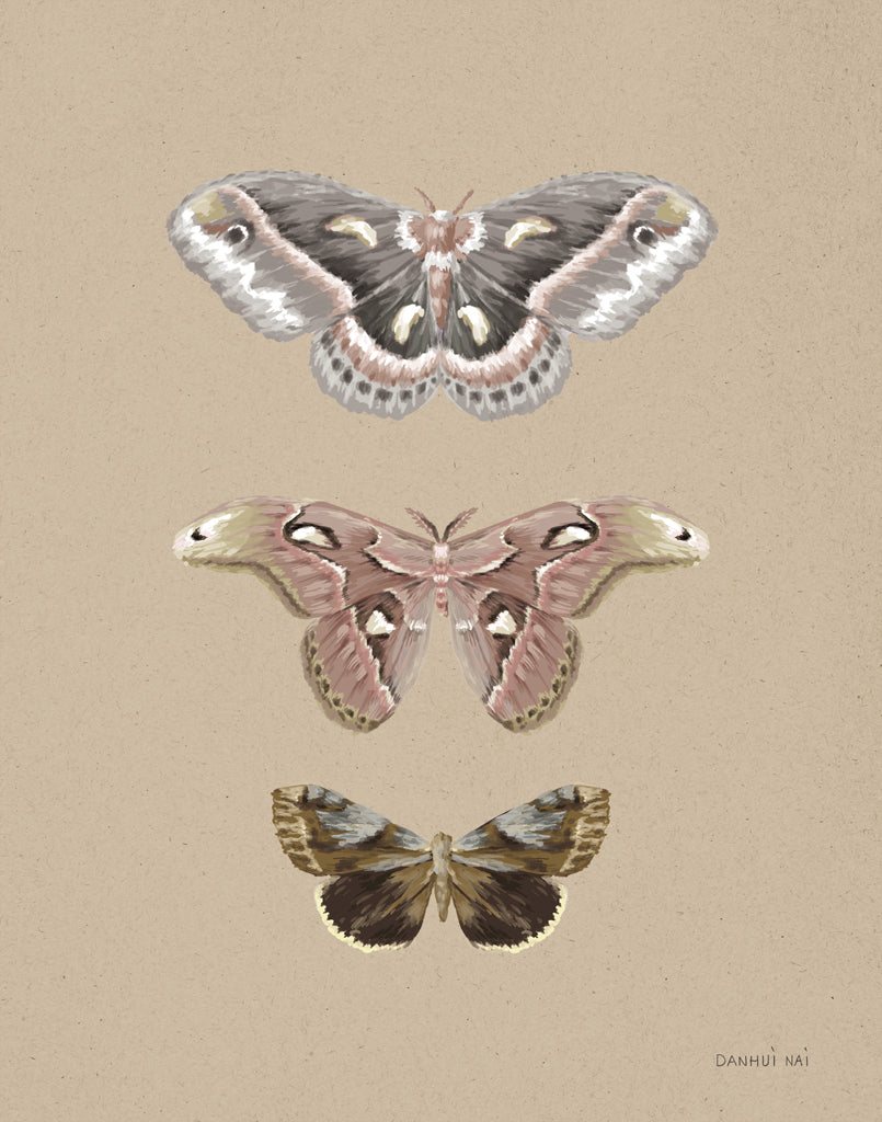 Reproduction of Beauty of the Forest I Neutral by Danhui Nai - Wall Decor Art