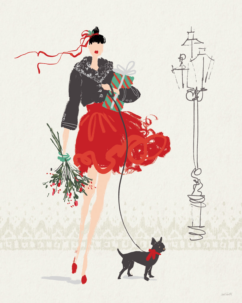 Reproduction of Festive Fashion IV by Anne Tavoletti - Wall Decor Art