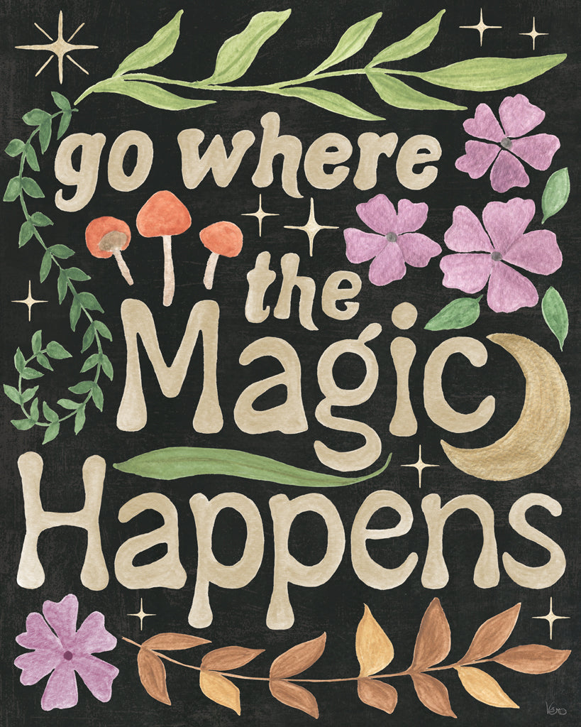 Reproduction of Spooky Chic IV by Veronique Charron - Wall Decor Art