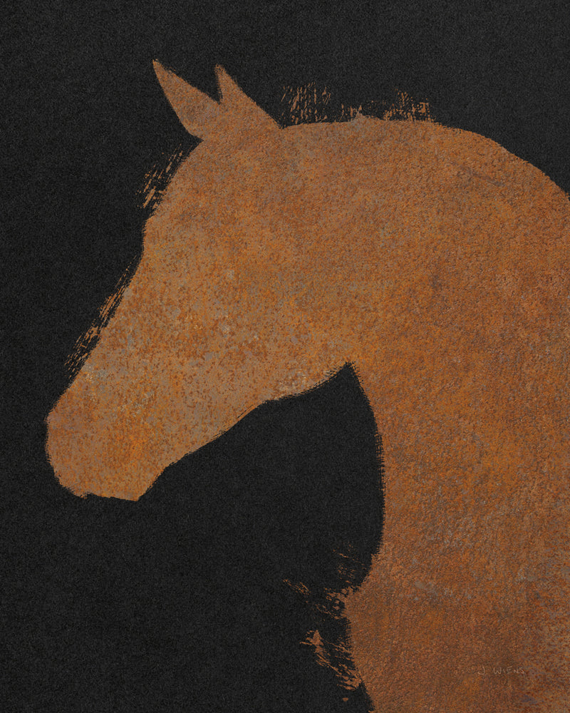 Reproduction of Equine III Industrial by James Wiens - Wall Decor Art