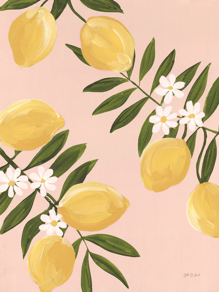 Reproduction of Garden Lemons by Yvette St. Amant - Wall Decor Art