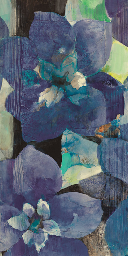 Reproduction of Violet Row I by Albena Hristova - Wall Decor Art