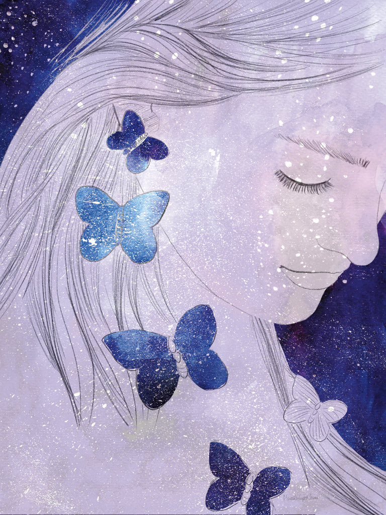 Reproduction of Mystical Woman II by Mercedes Lopez Charro - Wall Decor Art