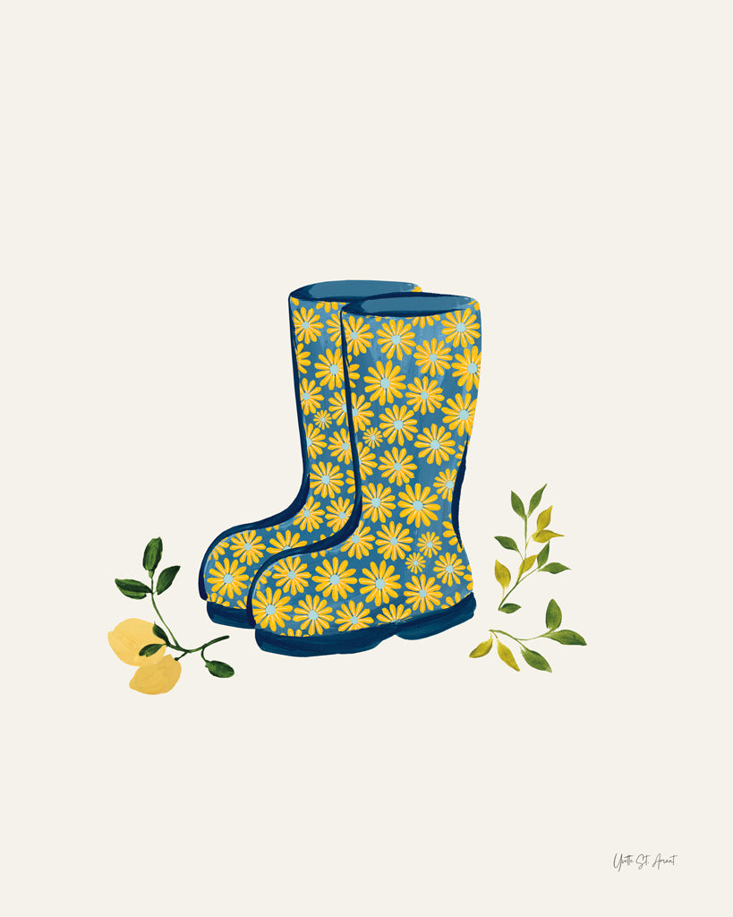 Reproduction of Summer Garden V by Yvette St. Amant - Wall Decor Art