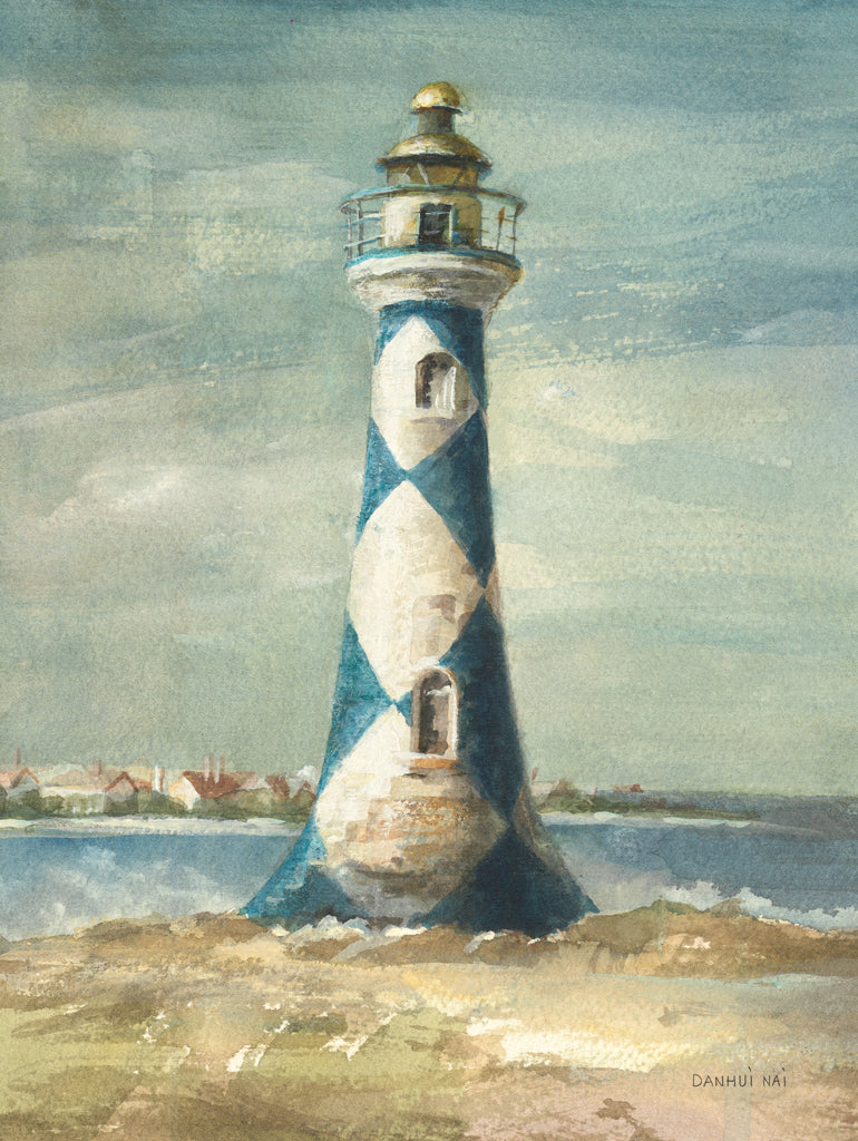 Reproduction of Lighthouse IV by Danhui Nai - Wall Decor Art