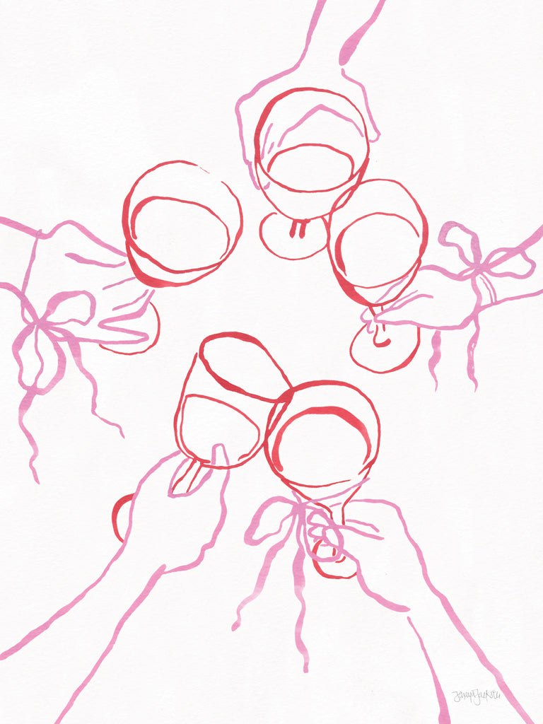 Reproduction of Cocktail Party III by Jenaya Jackson - Wall Decor Art