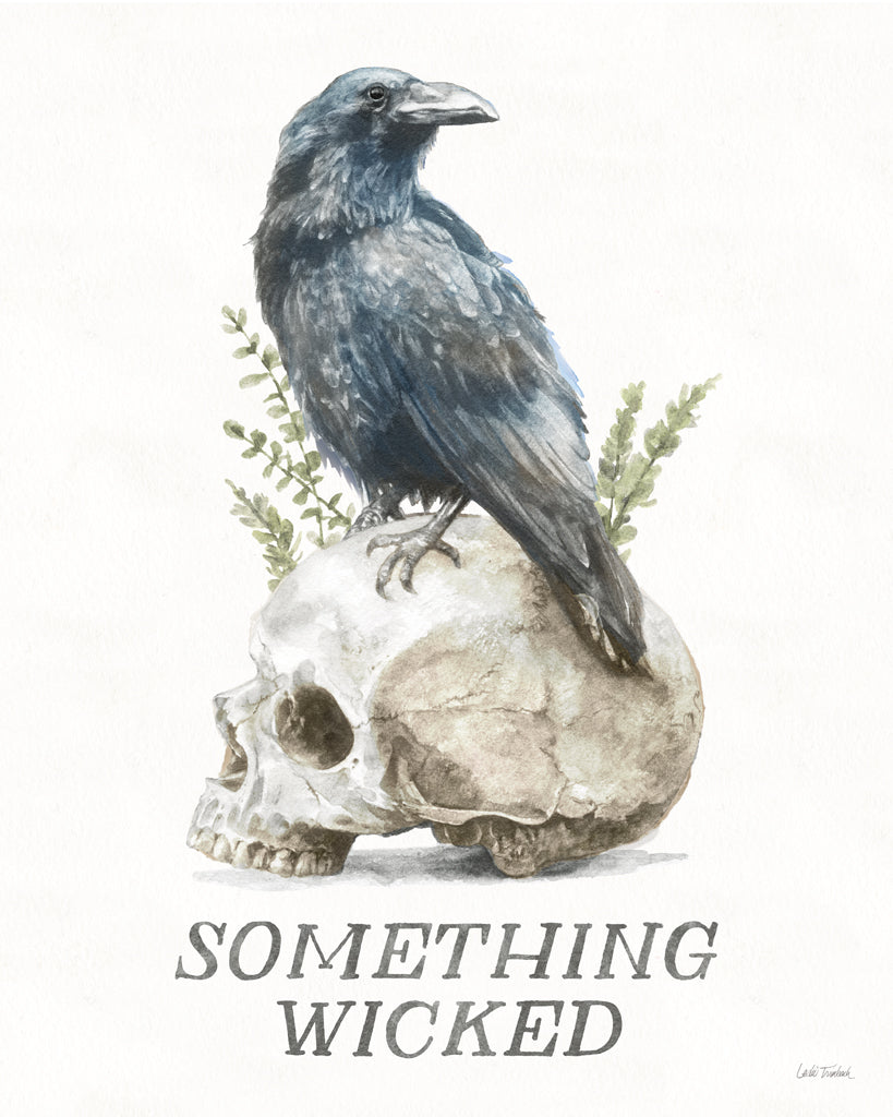 Reproduction of Spooky Halloween VII Color by Leslie Trimbach - Wall Decor Art