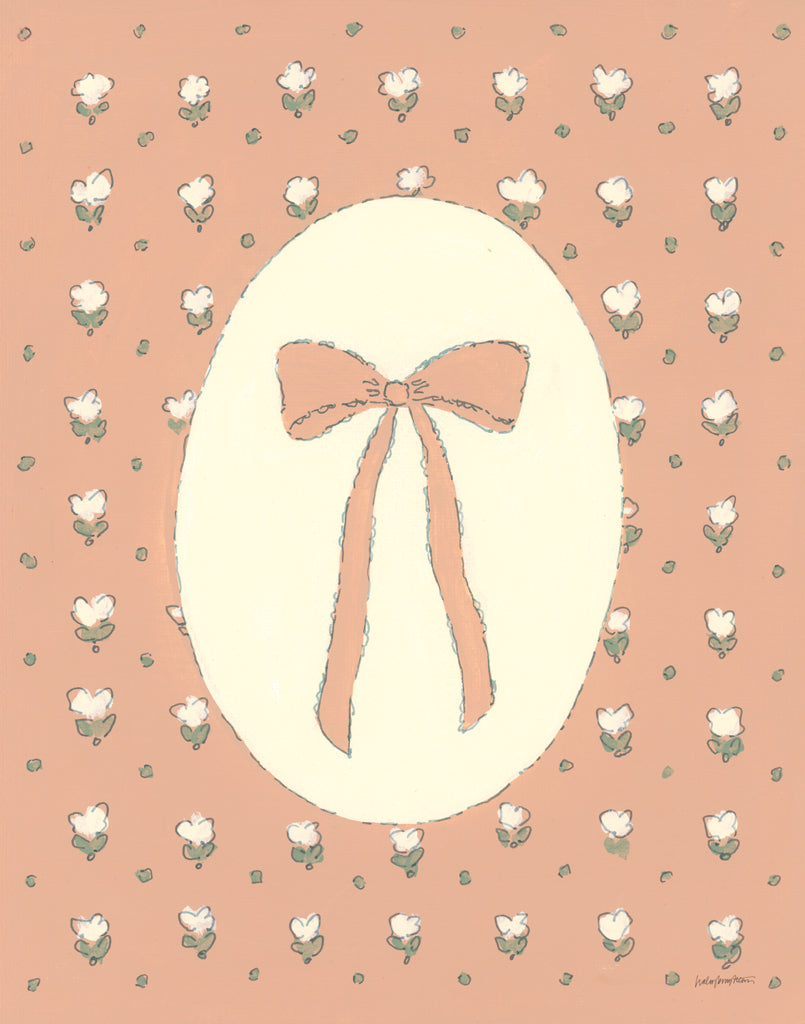 Reproduction of Tied up with Bows I by Haley Knighten - Wall Decor Art