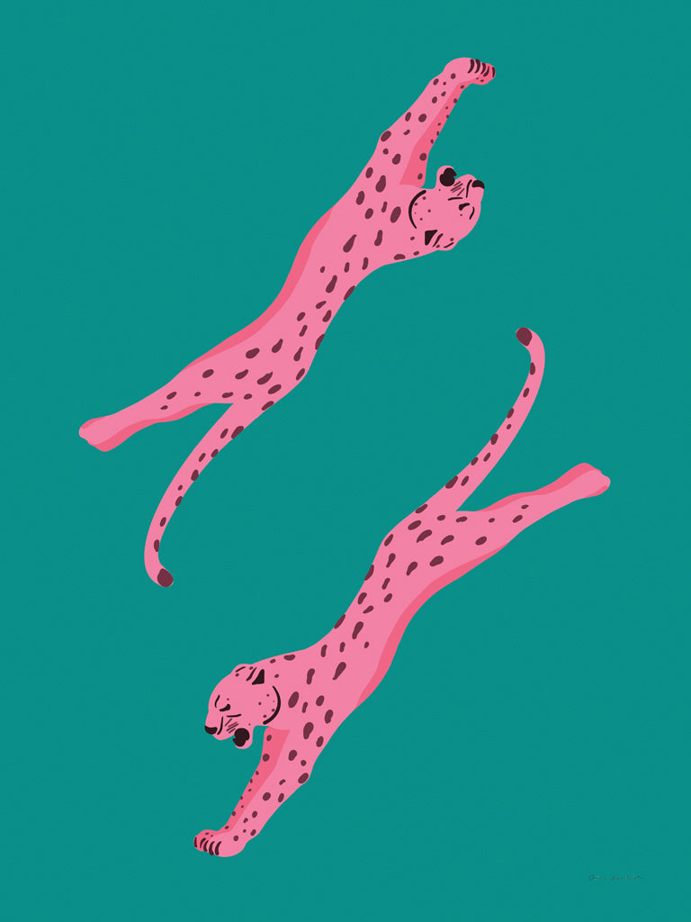 Reproduction of Big Cats V by Omar Escalante - Wall Decor Art