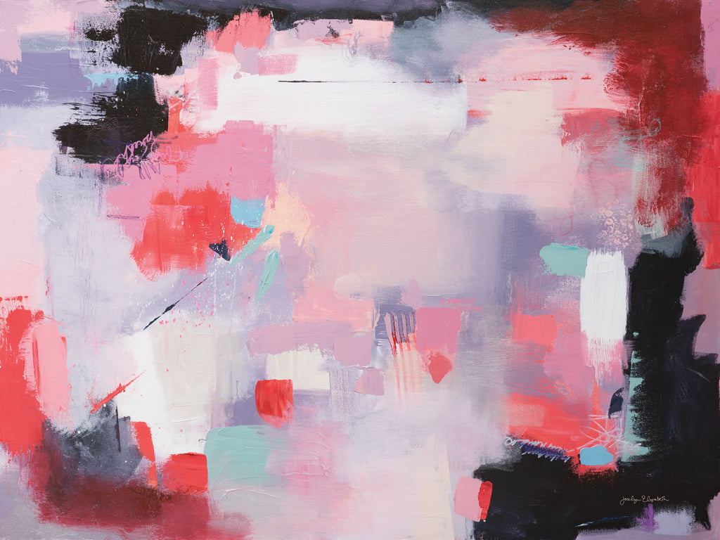 Reproduction of Dont Say Love by Jocelyn Elizabeth - Wall Decor Art