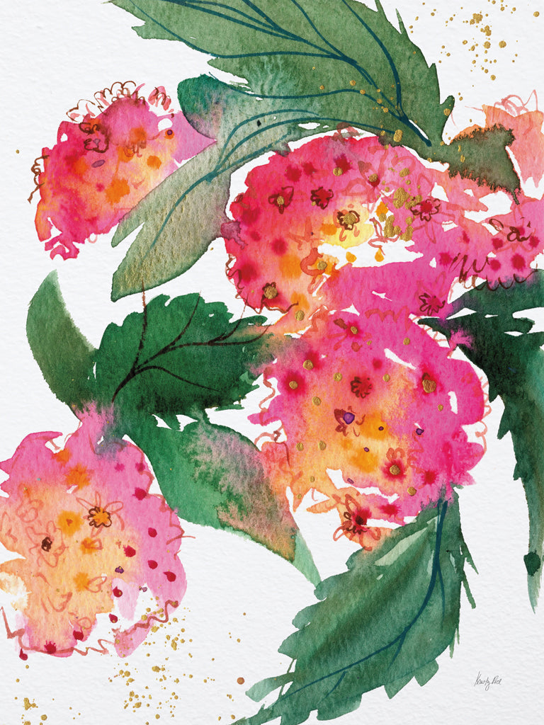 Reproduction of Summer Hydrangeas by Kristy Rice - Wall Decor Art