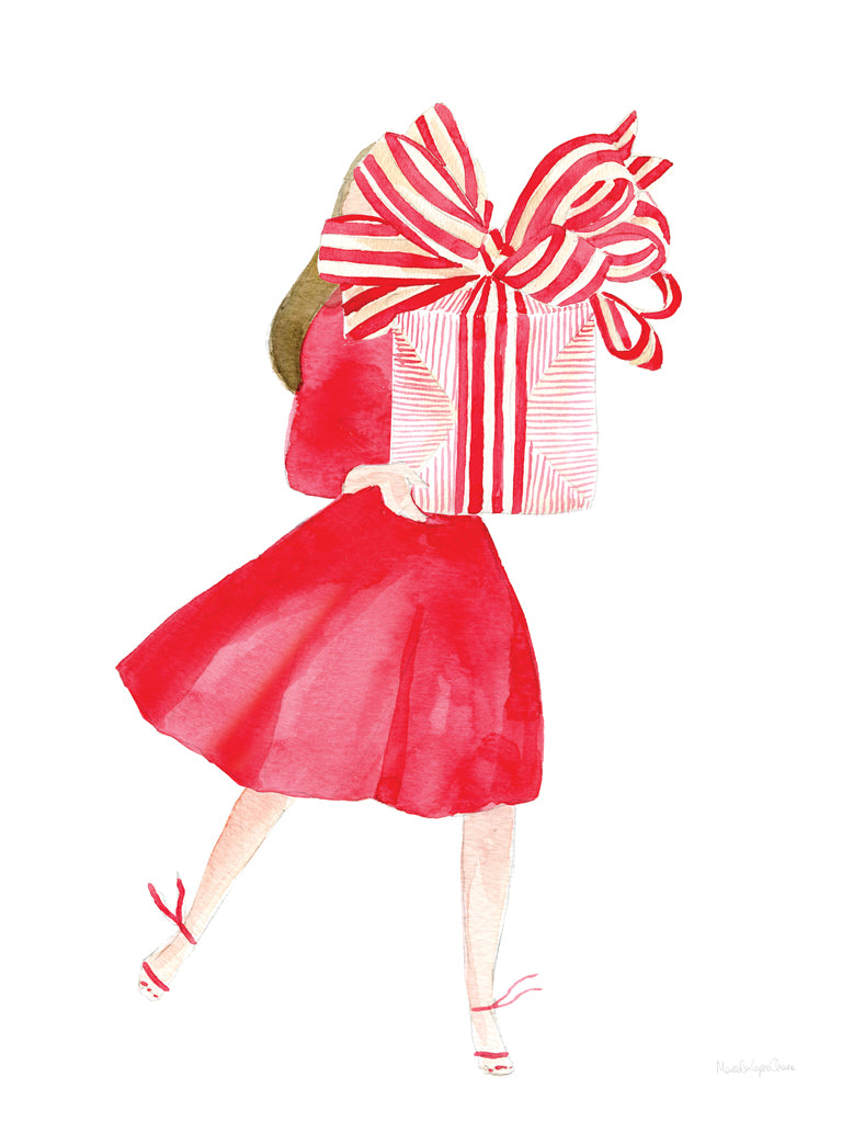 Reproduction of Holiday Prepping III by Mercedes Lopez Charro - Wall Decor Art