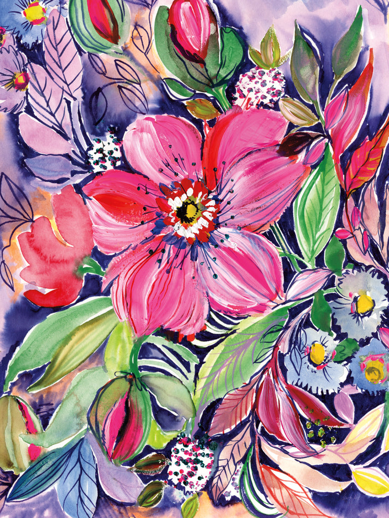 Reproduction of Jewel Garden by Kristy Rice - Wall Decor Art