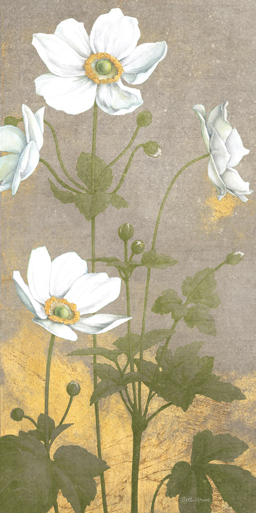 Reproduction of Anemones I by Beth Grove - Wall Decor Art