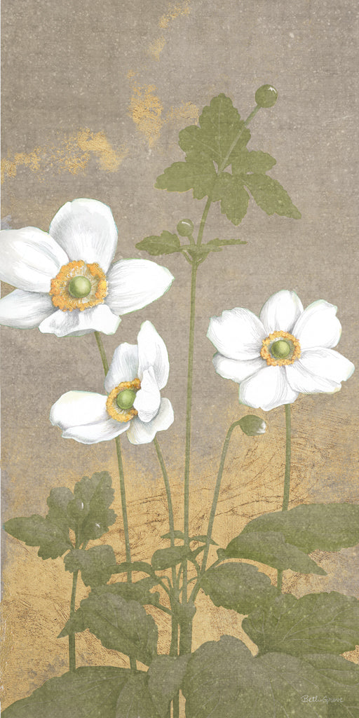 Reproduction of Anemones II by Beth Grove - Wall Decor Art