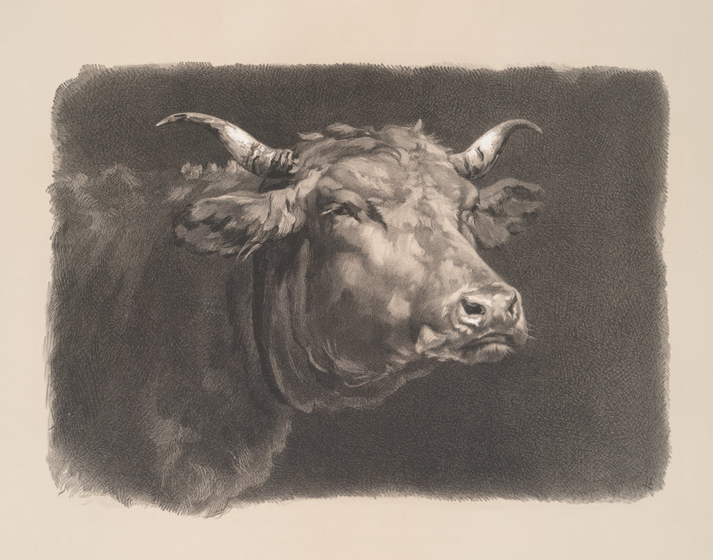 Reproduction of Farm Sketch I by Wild Apple Portfolio - Wall Decor Art