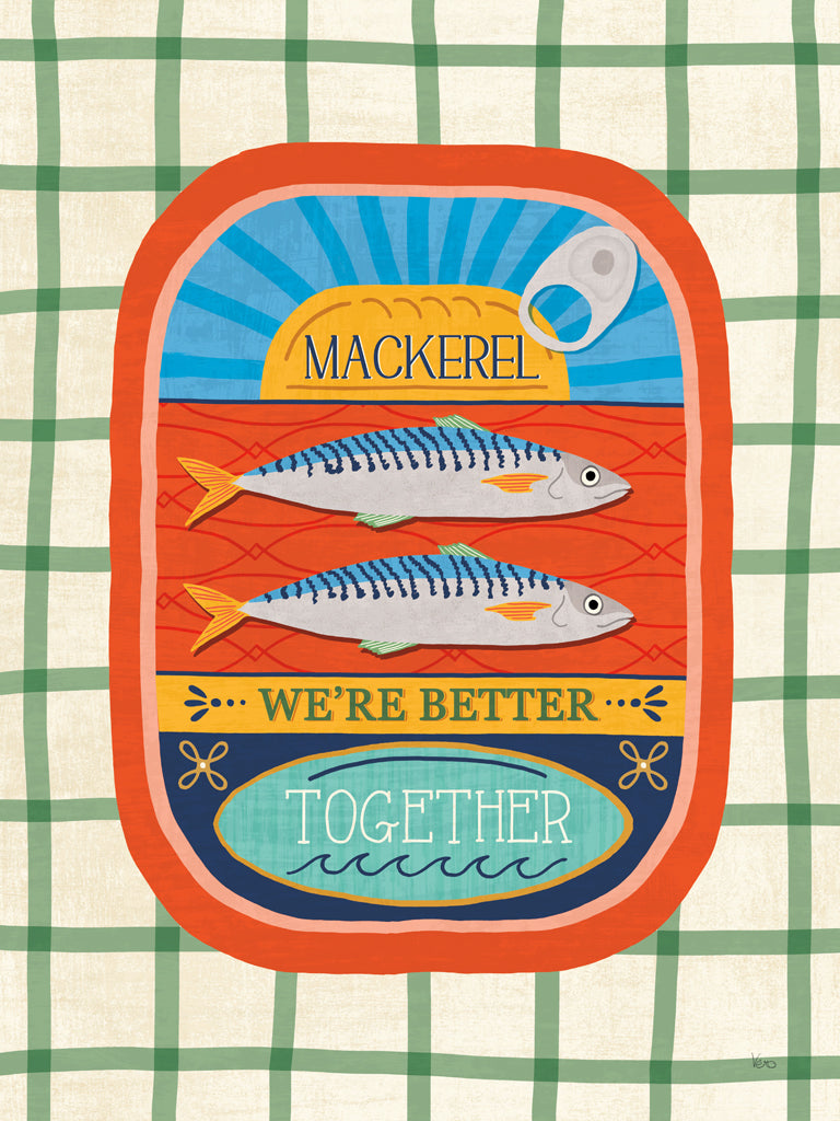 Reproduction of Tasty Tins II by Veronique Charron - Wall Decor Art