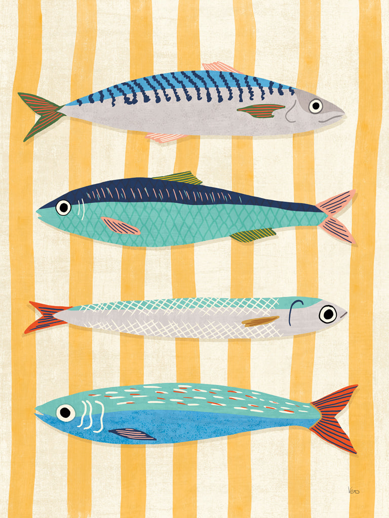 Reproduction of Tasty Tins VI by Veronique Charron - Wall Decor Art