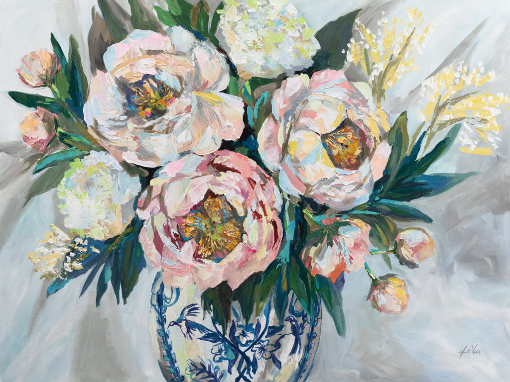 Reproduction of Bridal Bouquet by Jeanette Vertentes - Wall Decor Art