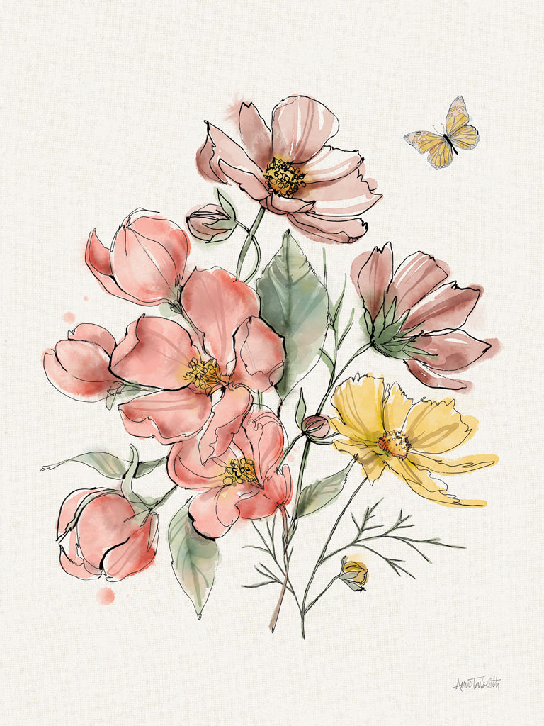 Reproduction of Garden Whispers IX by Anne Tavoletti - Wall Decor Art