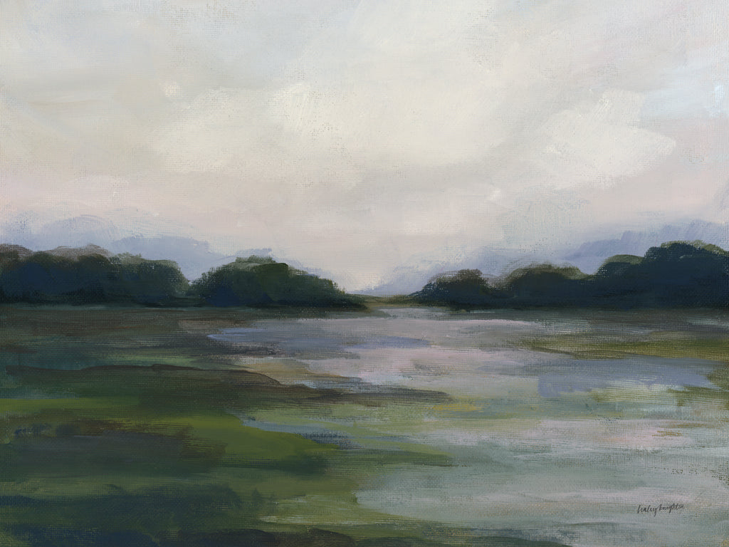 Reproduction of Violet Morning by Haley Knighten - Wall Decor Art