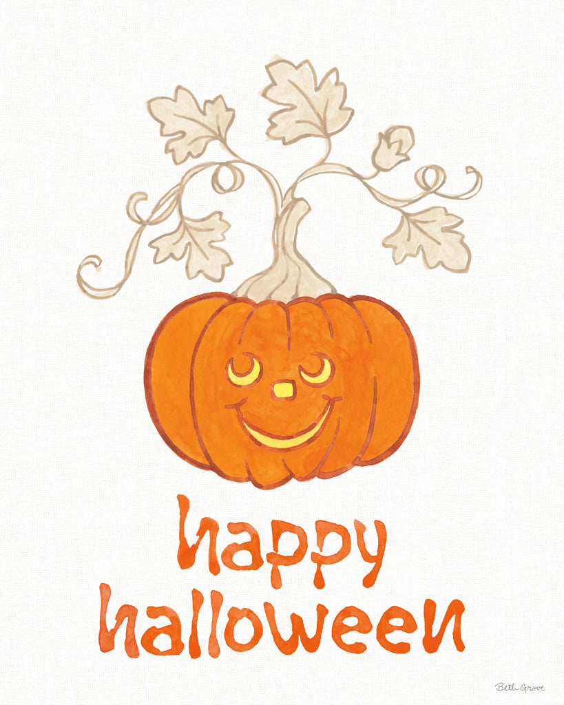 Reproduction of Pumpkin Cutie by Beth Grove - Wall Decor Art