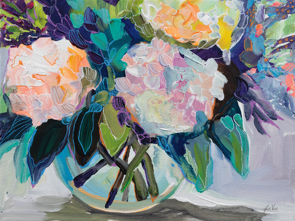 Reproduction of Late Summer by Jeanette Vertentes - Wall Decor Art