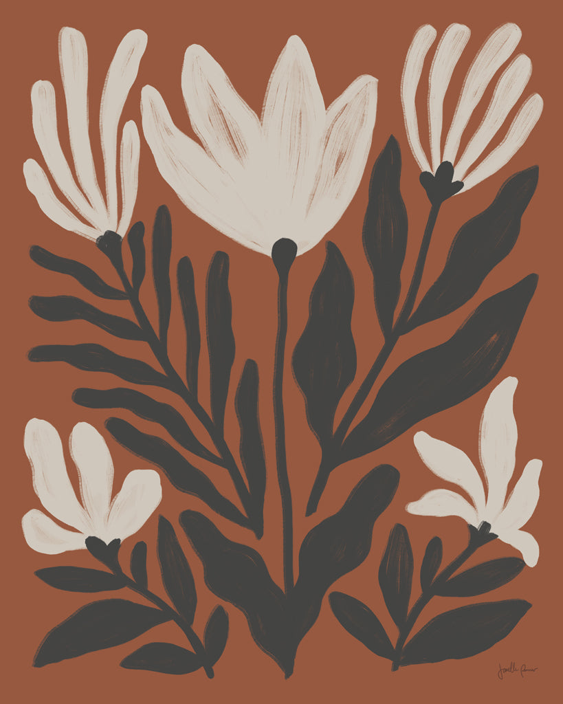 Reproduction of Simple Petals II v2 by Janelle Penner - Wall Decor Art