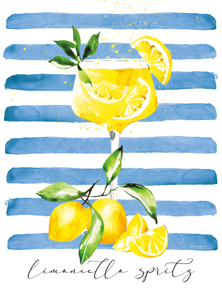 Reproduction of Mediterranean Spritz I by Mercedes Lopez Charro - Wall Decor Art