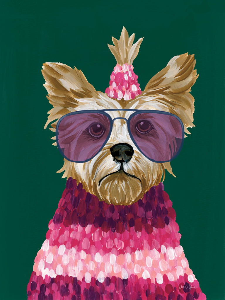 Reproduction of Terrific Terrier by Yvette St. Amant - Wall Decor Art