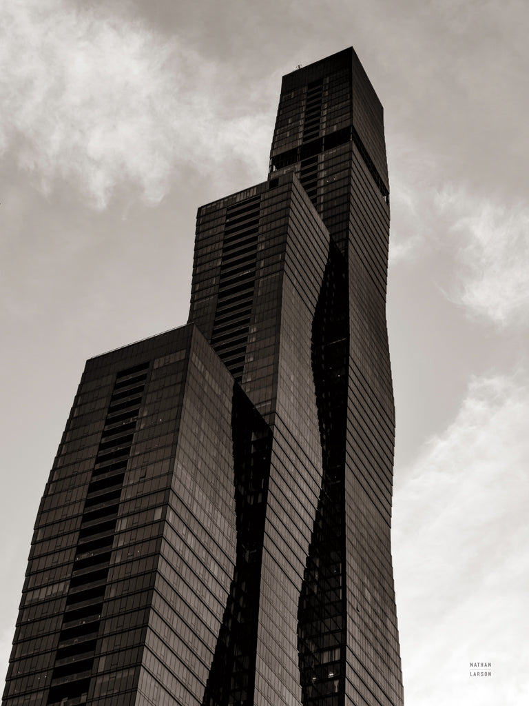 Reproduction of Chicago Skyline II by Nathan Larson - Wall Decor Art