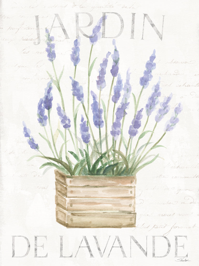 Reproduction of Lavender Fields VII by Silvia Vassileva - Wall Decor Art