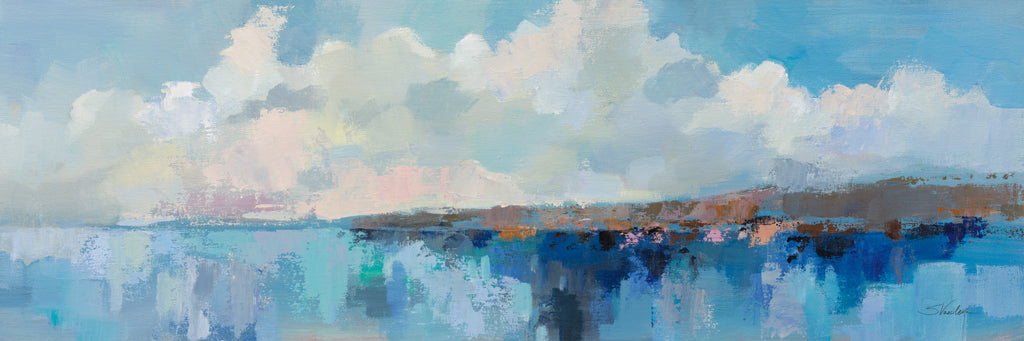 Reproduction of Impressionistic Seaside I by Silvia Vassileva - Wall Decor Art