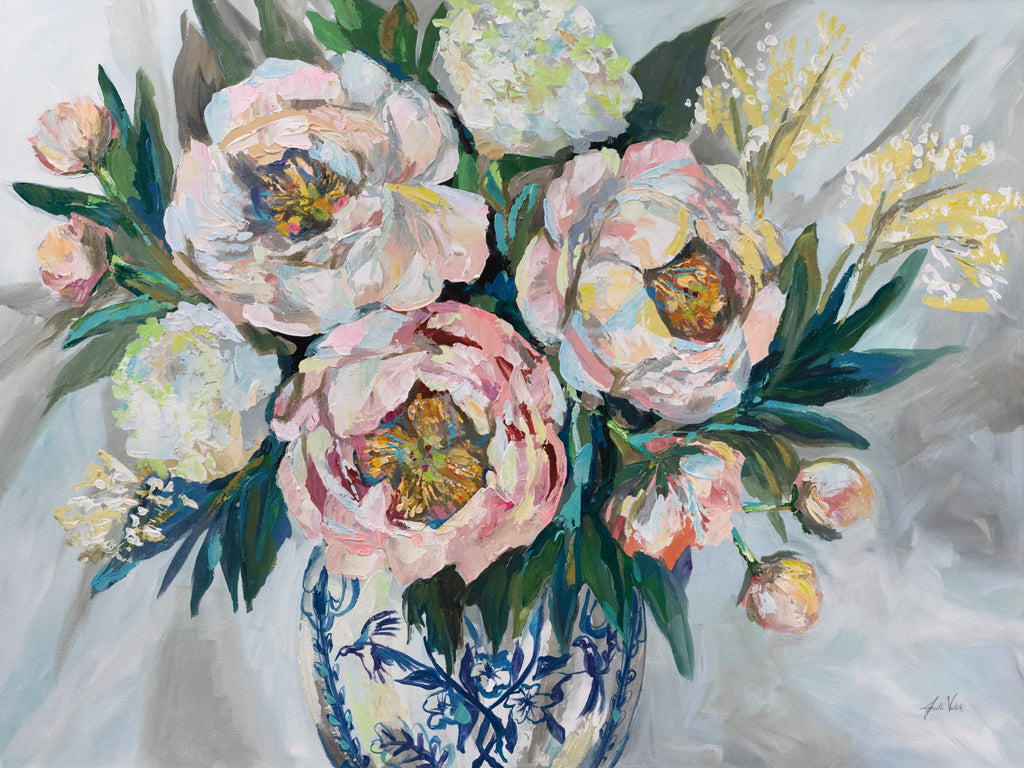 Reproduction of Wedding Bliss by Jeanette Vertentes - Wall Decor Art