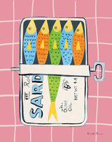 Reproduction of Sardine Tin I by Farida Zaman - Wall Decor Art