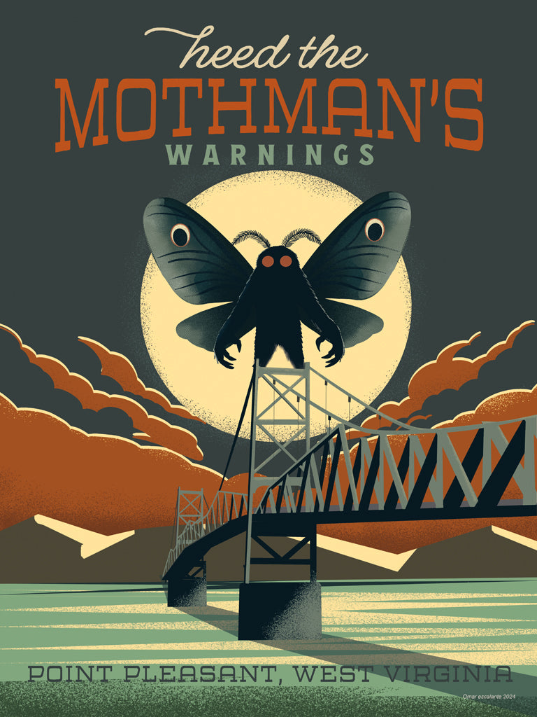 Reproduction of Cryptid Tourism IV by Omar Escalante - Wall Decor Art