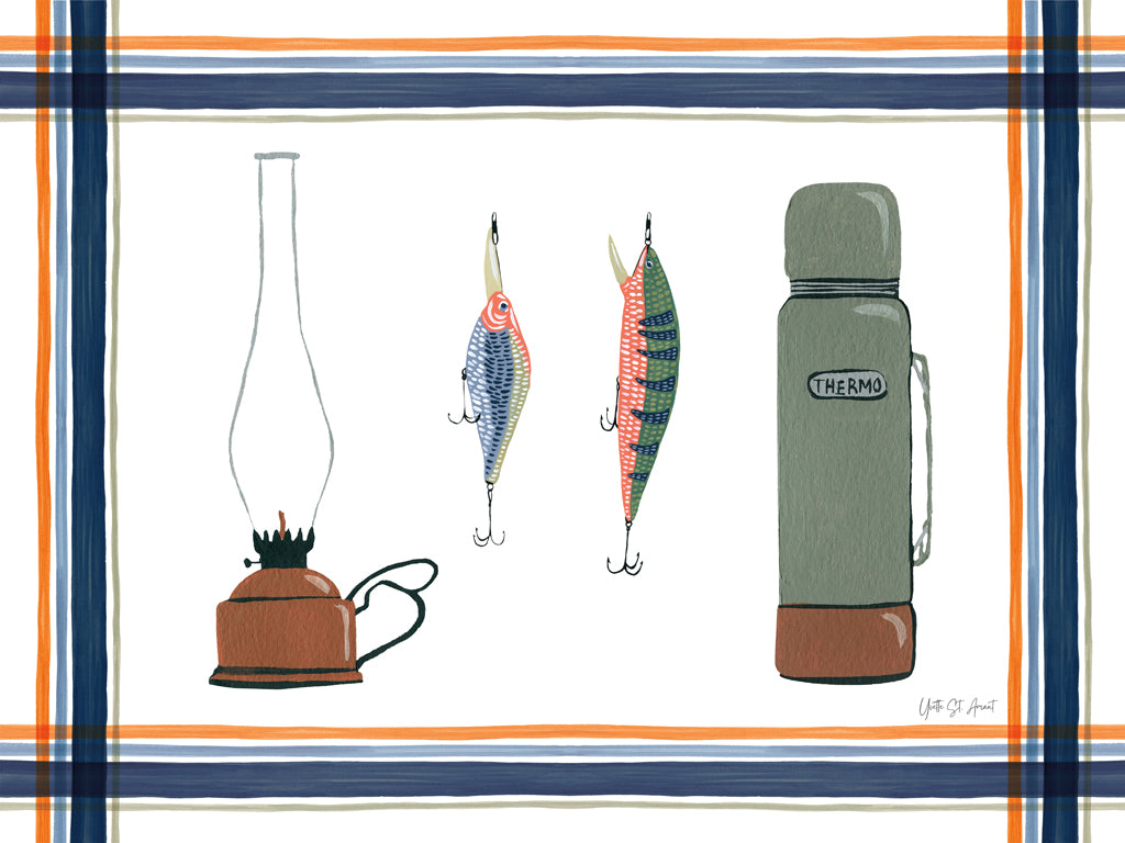 Reproduction of Catch of the Day IV by Yvette St. Amant - Wall Decor Art