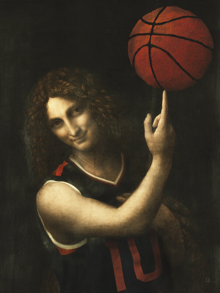 Reproduction of Saint John the Baller by Sarah Adams - Wall Decor Art