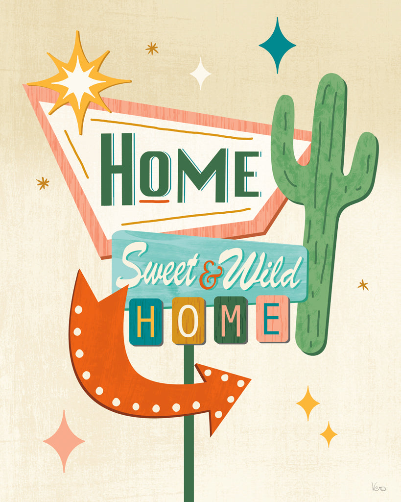 Reproduction of Roadside II by Veronique Charron - Wall Decor Art